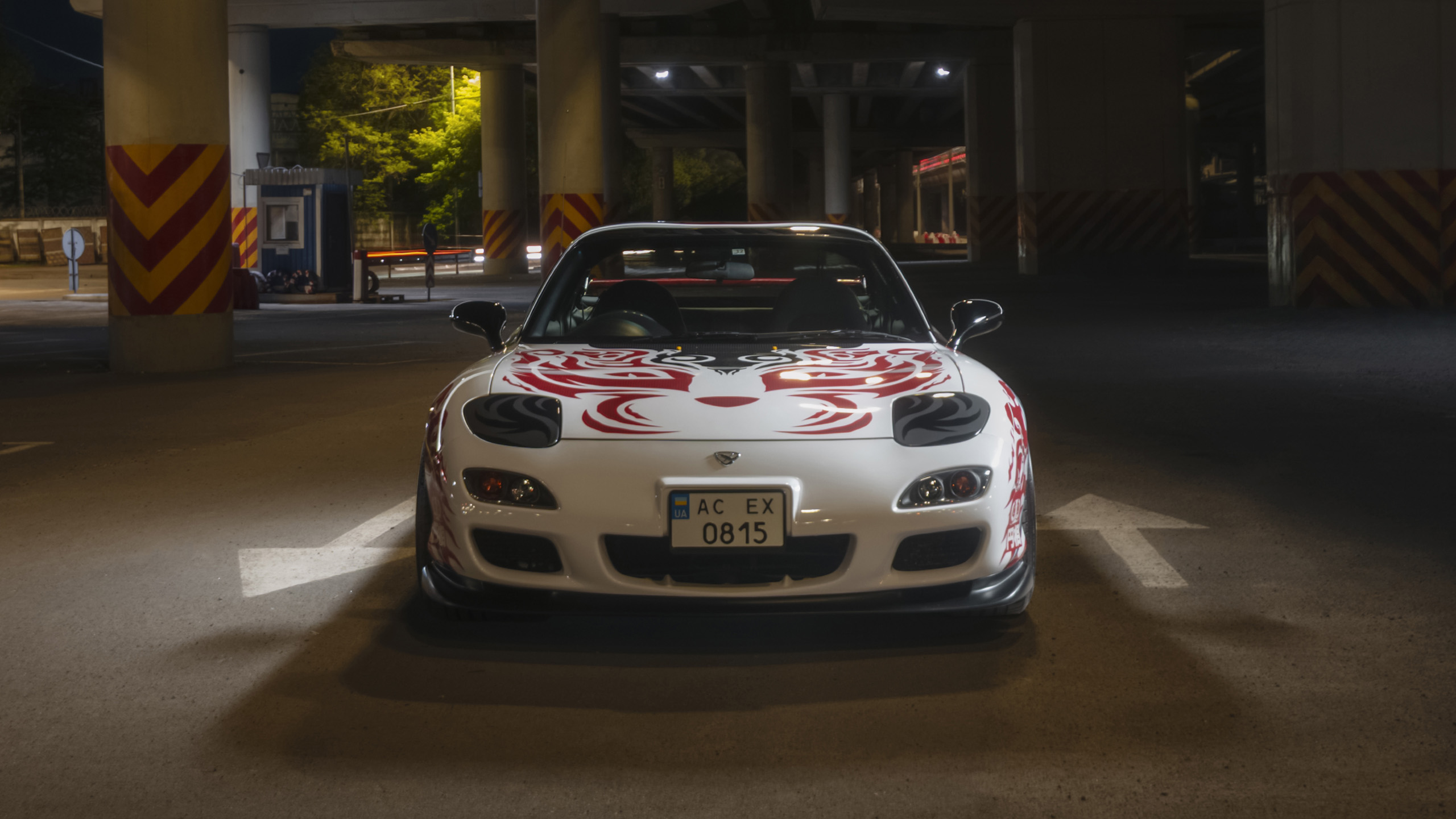 Mazda RX-7 FD3S Japanese Dragon Livery Design Front | CM Industry