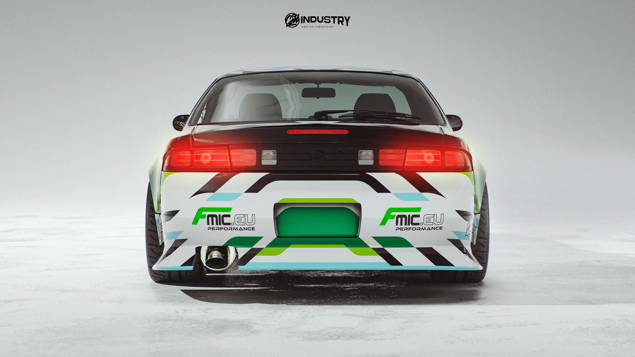 Nissan Silvia S14 Kouki Drift Timur Lypskyi LY995 Livery Design Rear | CM Industry