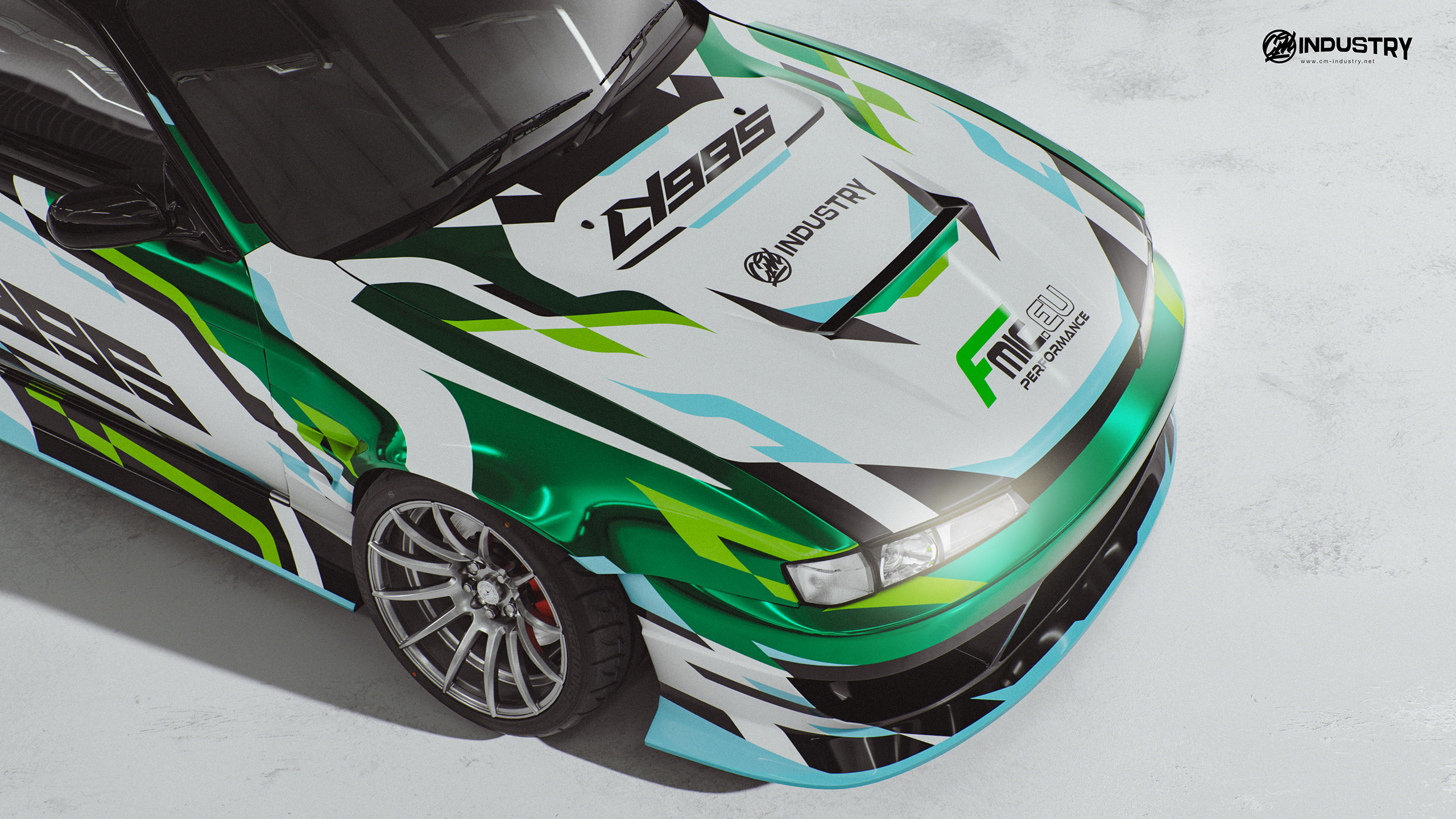 Nissan Silvia S14 Kouki Drift Timur Lypskyi LY995 Livery Design Hood | CM Industry