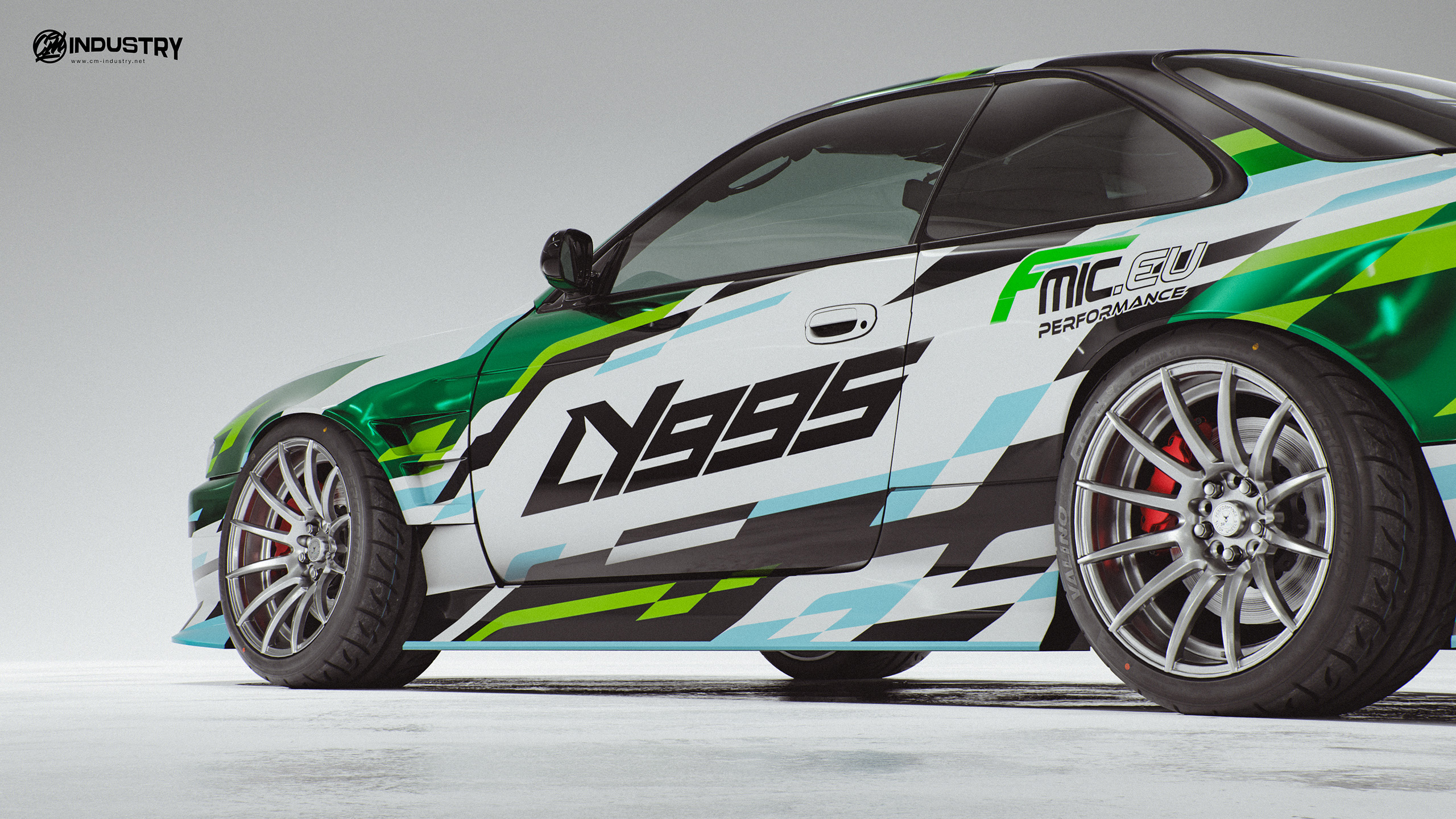 Nissan Silvia S14 Kouki Drift Timur Lypskyi LY995 Livery Design Side close | CM Industry