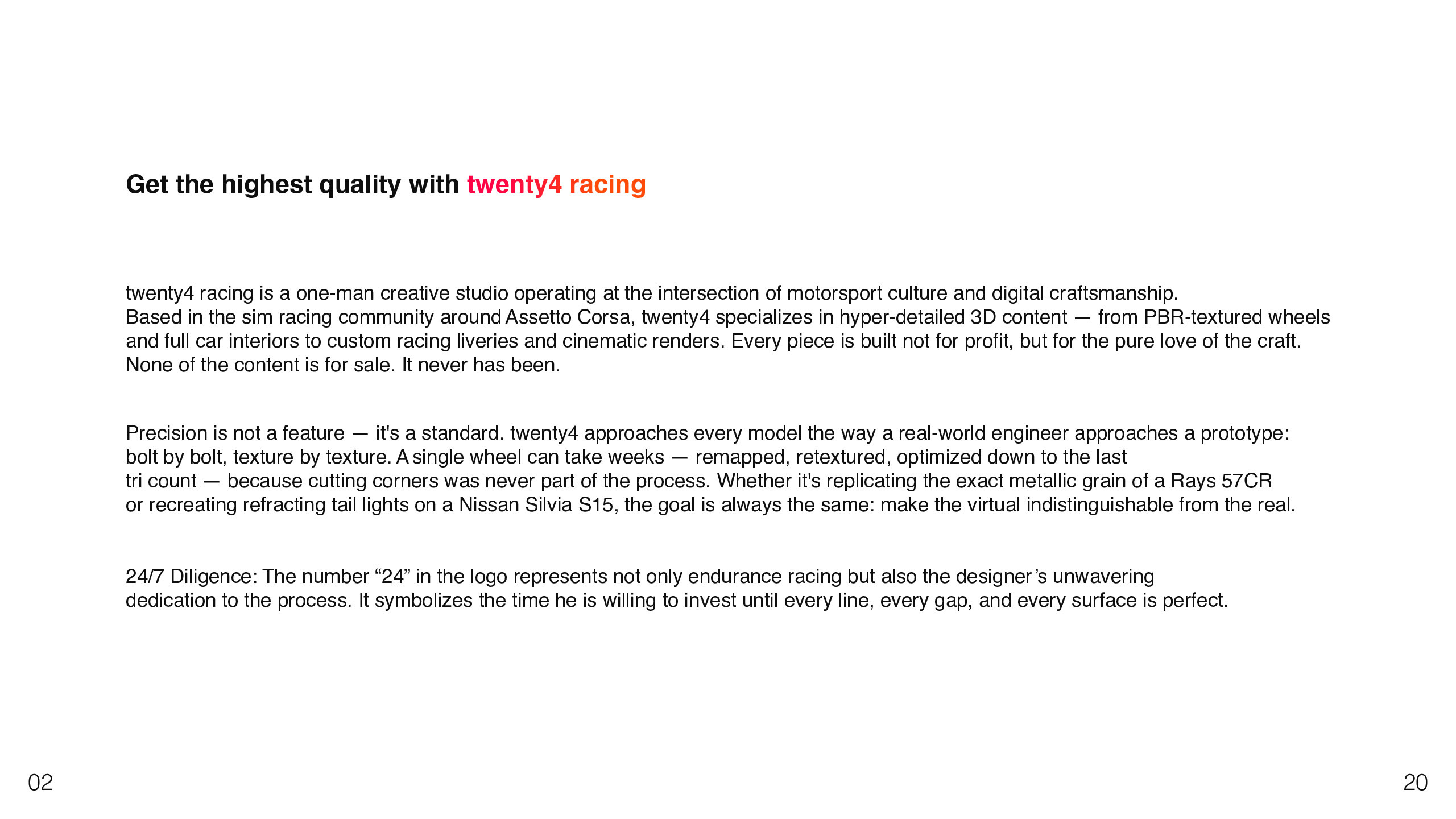 Twenty4 Racing Logo Identity Iterations 2 | CM Industry