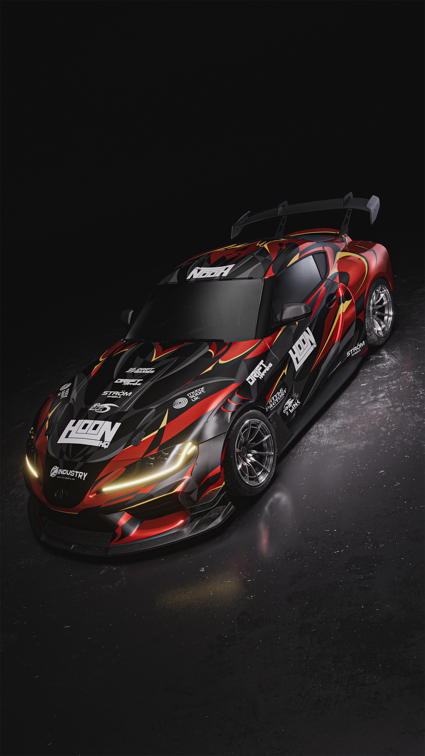 Custom vehicle livery designed by CM Industry
