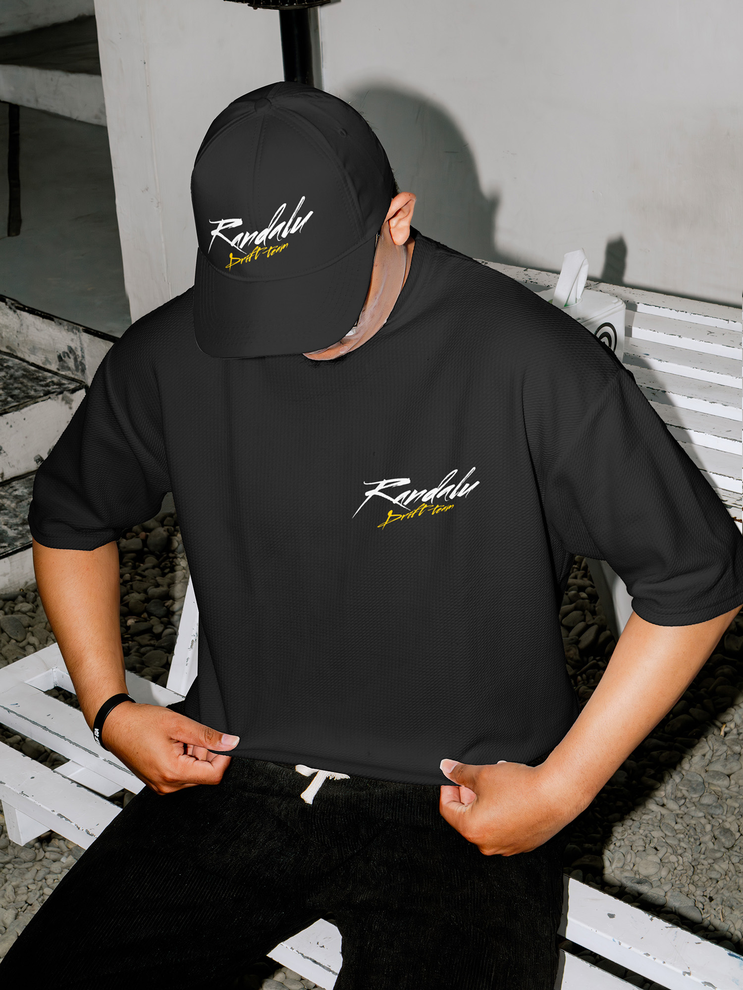 BMW E46 Drift Oliver Randalu Illustration T-Shirt MockUp | CM Industry