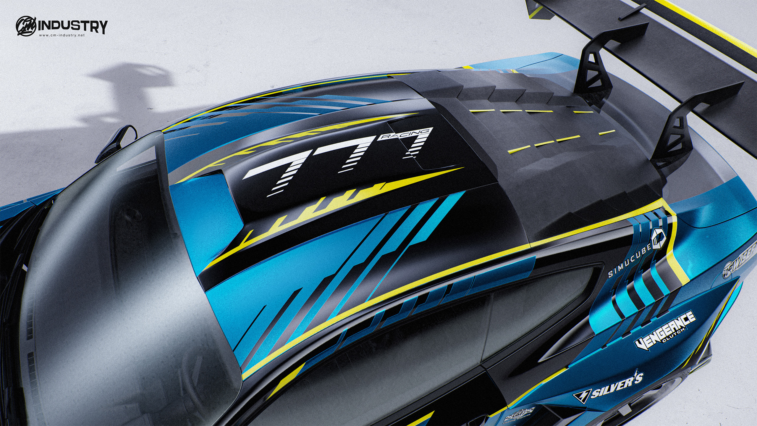Ford Mustang S550 777 Racing @slowgtr Livery Design Top | CM Industry