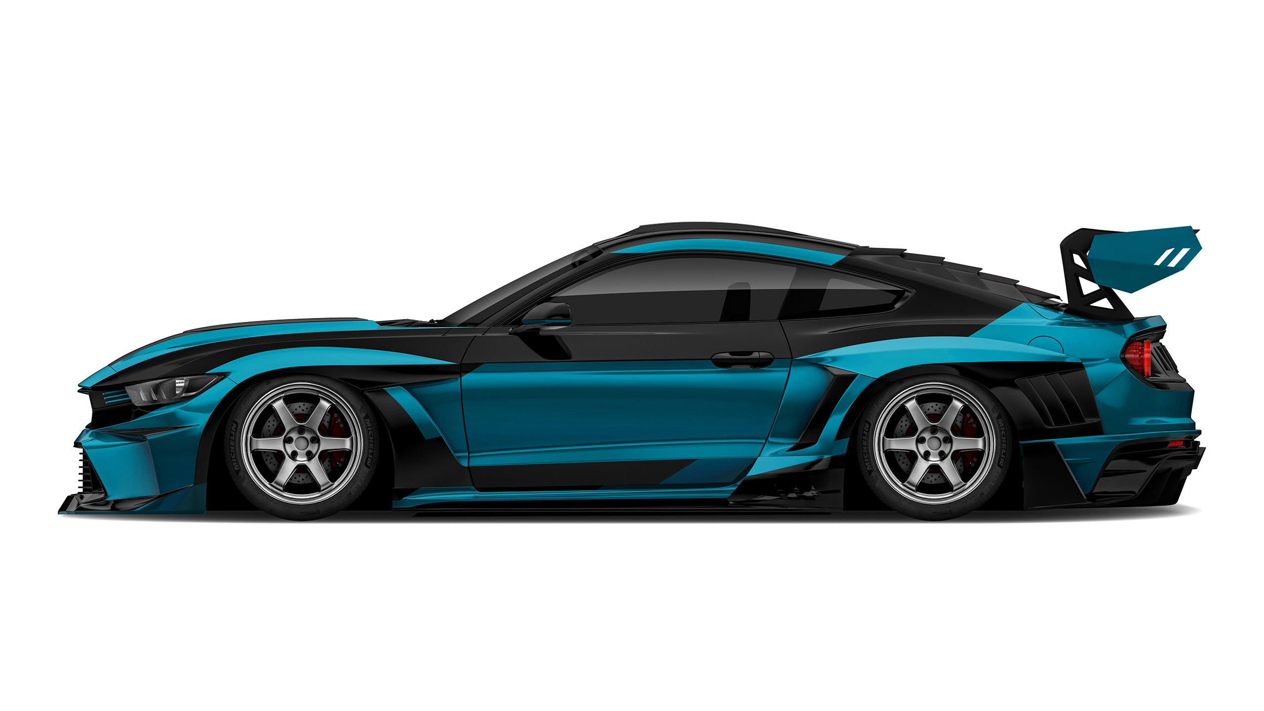 Ford Mustang S550 777 Racing @slowgtr Livery Design Colors | CM Industry