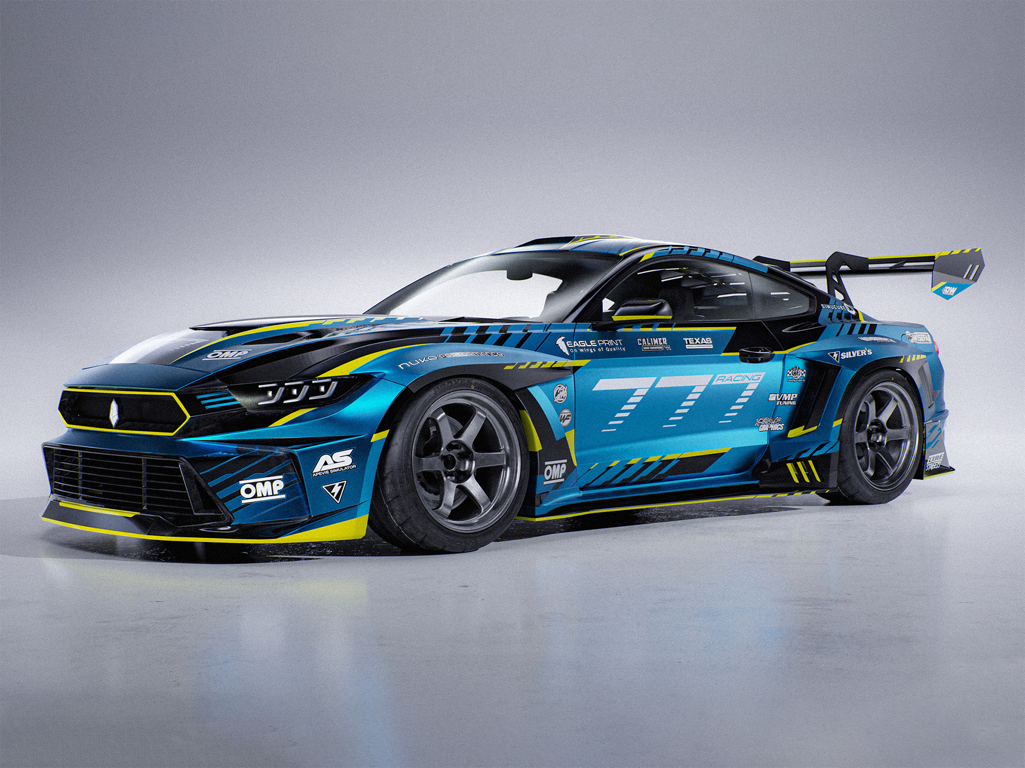 Ford Mustang 777 Racing
