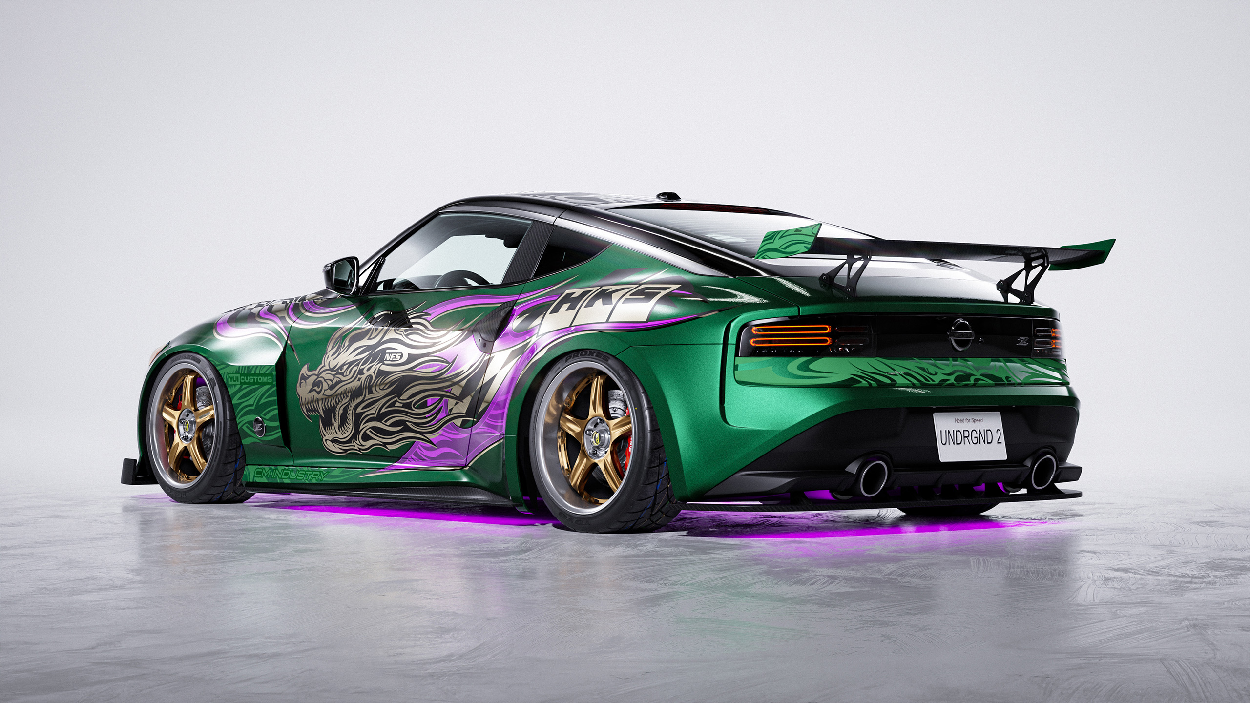 Nissan Z / 400z Stance Underground 2 Livery Design Rear 3/4 | CM Industry