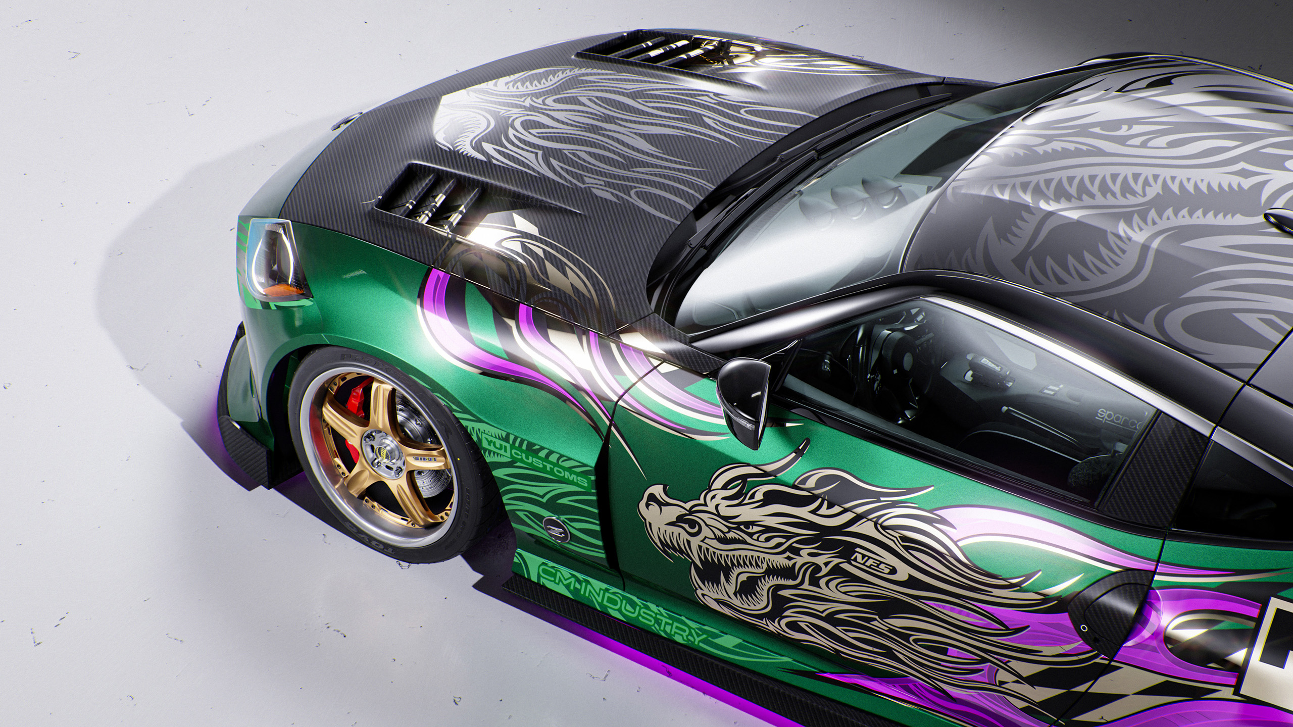Nissan Z / 400z Stance Underground 2 Livery Design Top hood | CM Industry