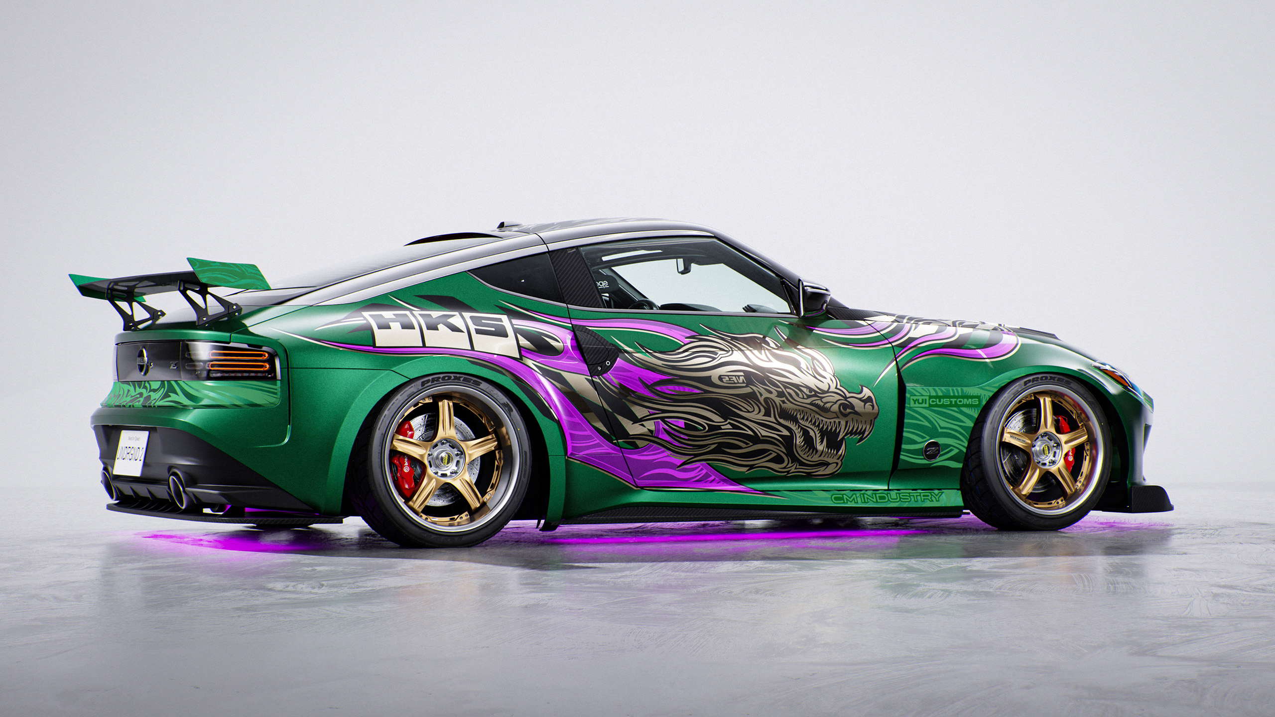 Nissan Z / 400z Stance Underground 2 Livery Design Side 3/4 | CM Industry