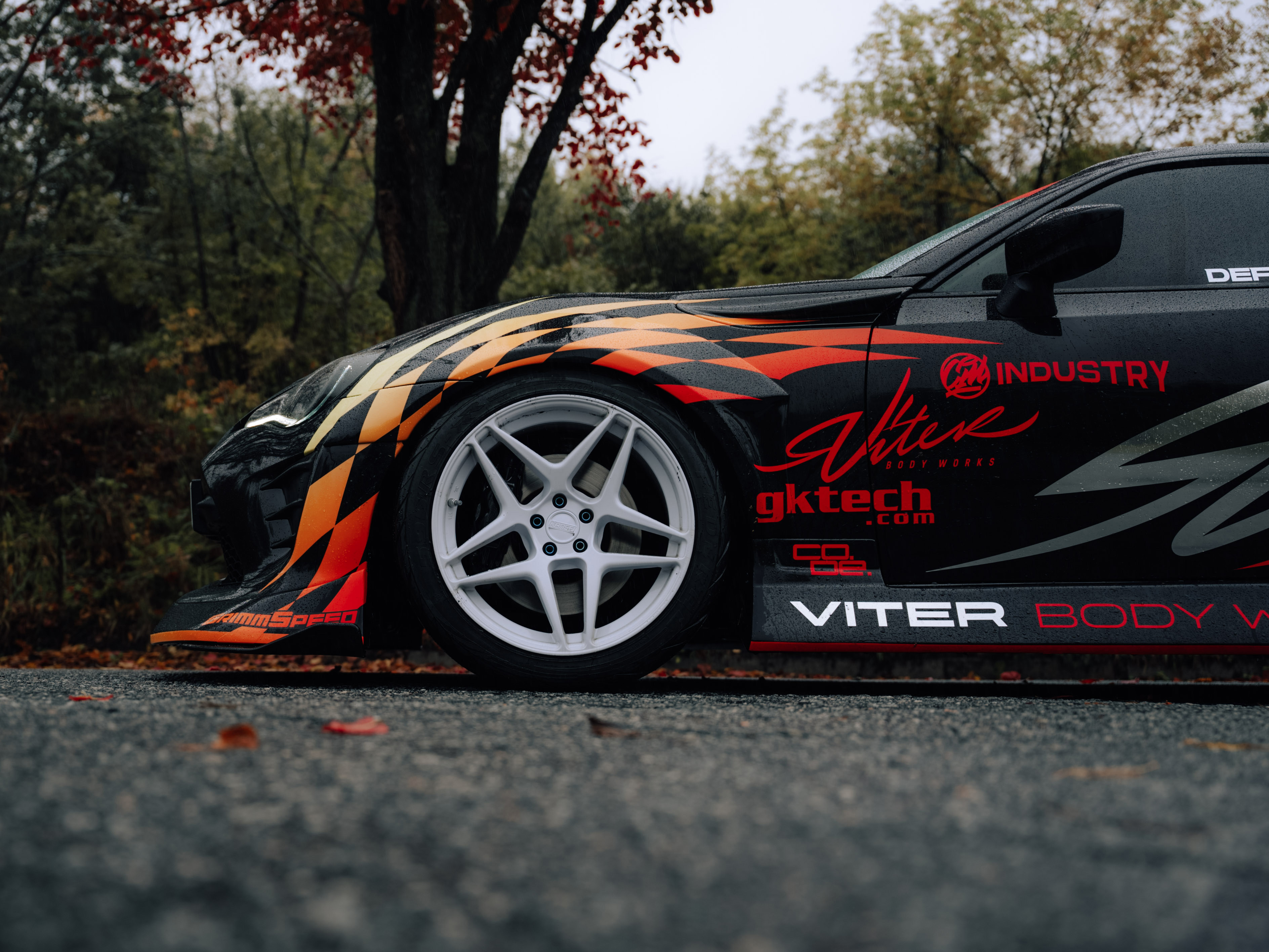 Toyota GT86 / Scion FRS / Subaru BRZ Drift Street D1 Livery Design Side front | CM Industry