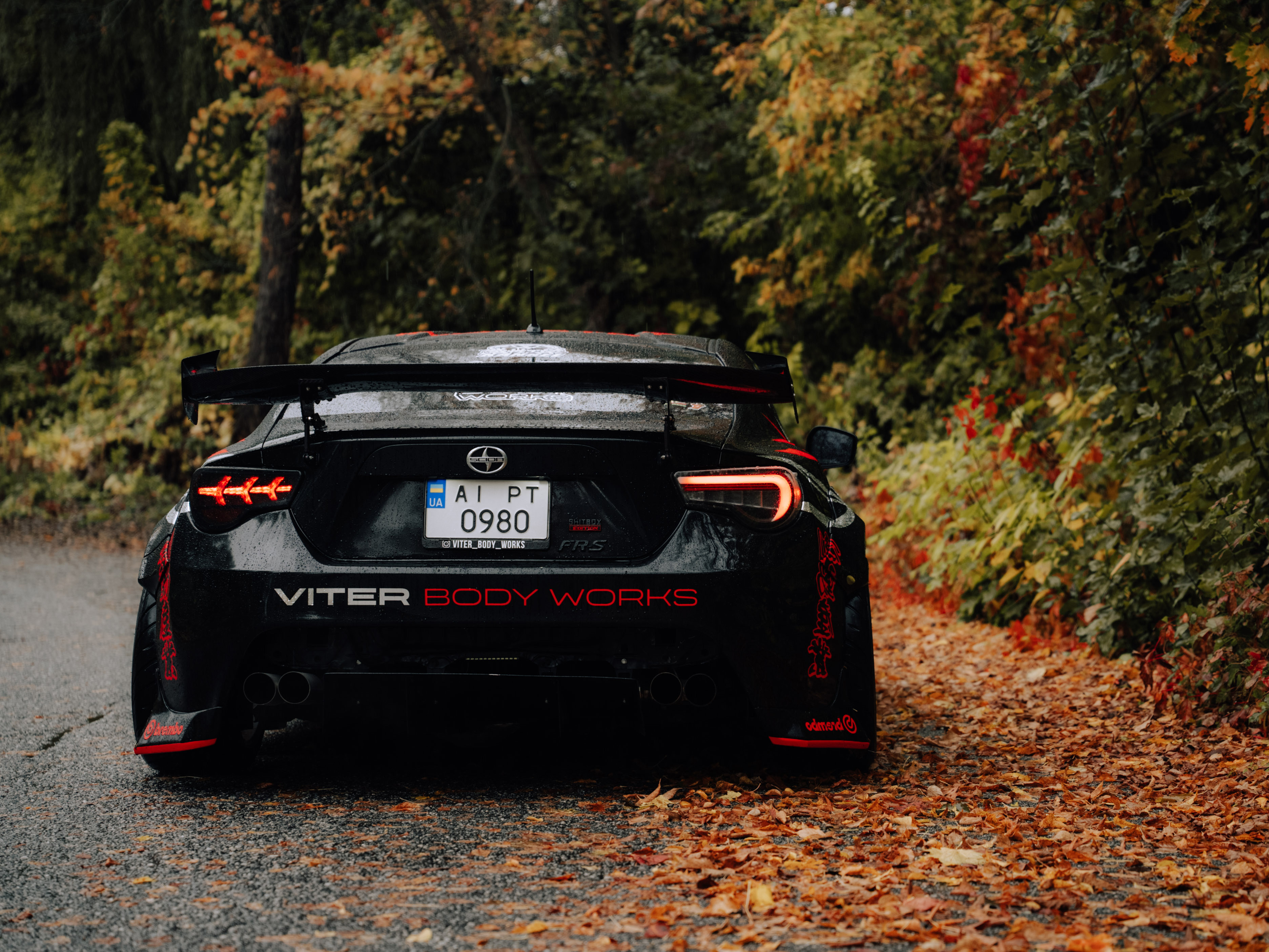 Toyota GT86 / Scion FRS / Subaru BRZ Drift Street D1 Livery Design Rear | CM Industry