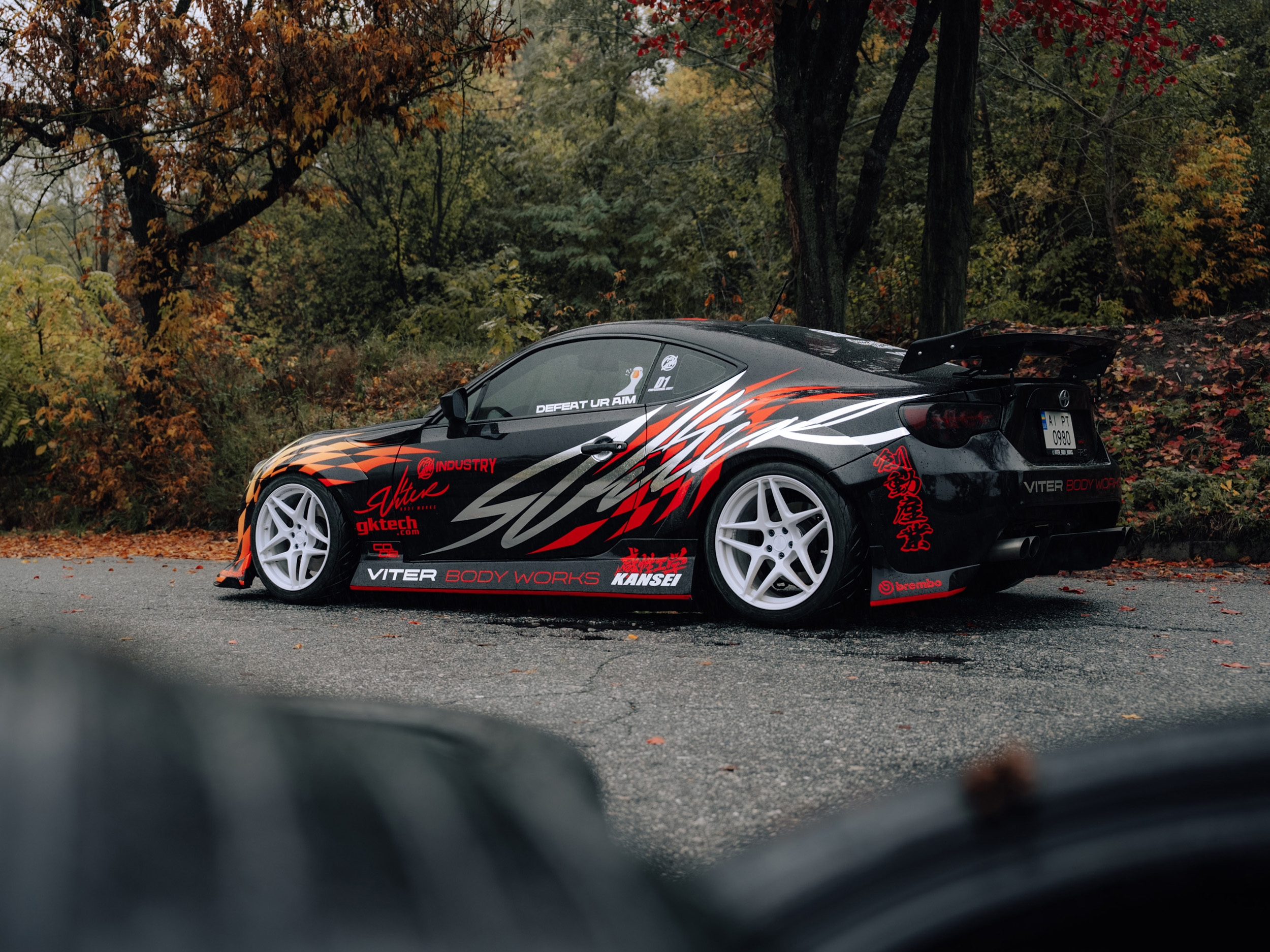 Toyota GT86 / Scion FRS / Subaru BRZ Drift Street D1 Livery Design Side full | CM Industry