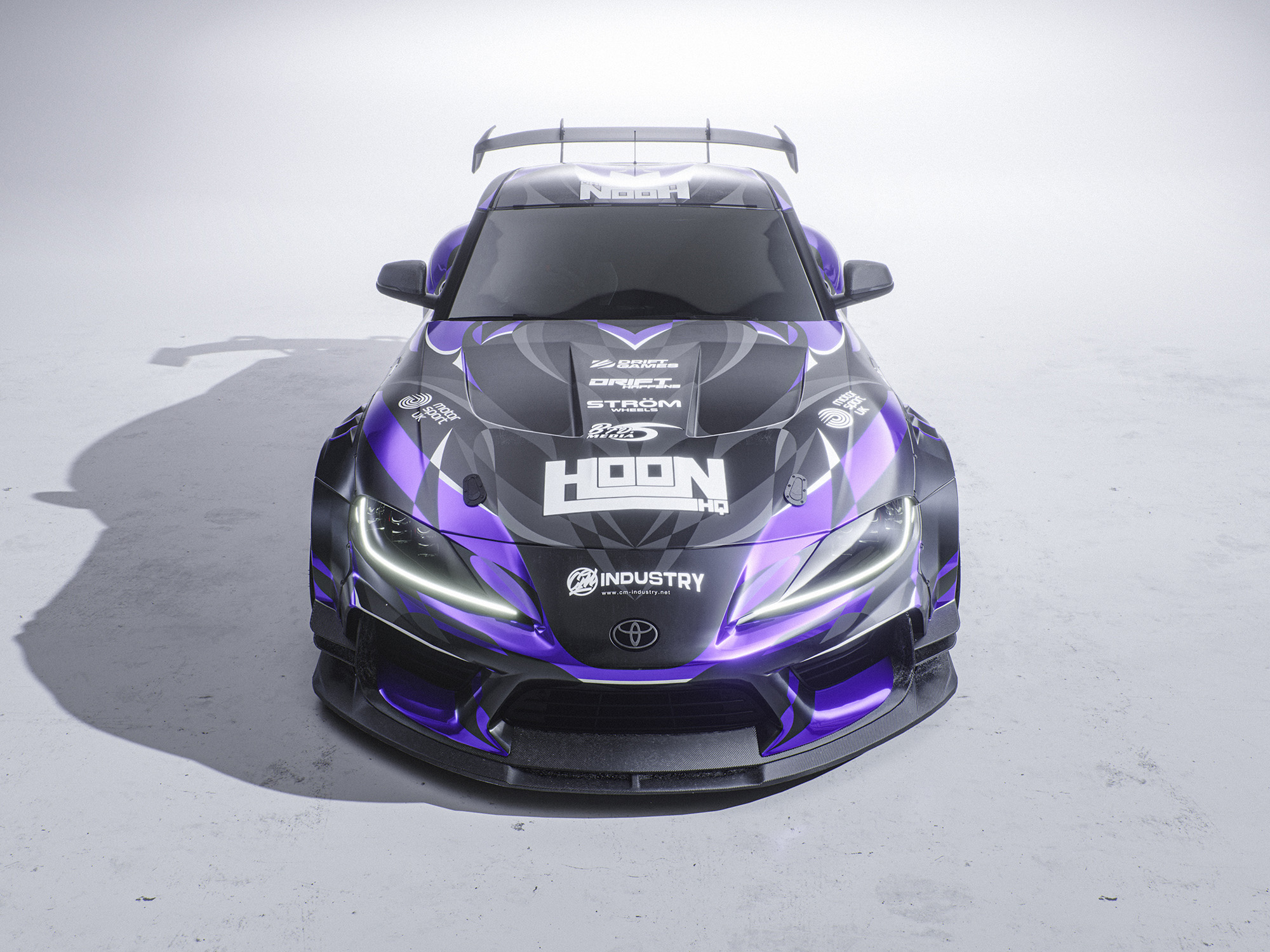 Toyota Supra A90 MK5 Adro Drift Sport Livery Design Front | CM Industry